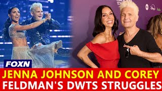 Behind-the-Scenes Drama: Jenna Johnson and Corey Feldman's DWTS Struggles