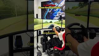 4-Axis Triple Screen Racing Simulator!#vr #VR equipment producer #VR Racing Simulator