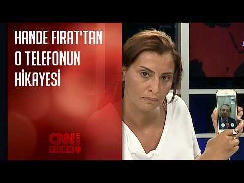 Hande Fırat'tan o telefonun hikayesi