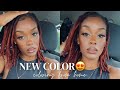 Here's Why I Colored My Locs Again.... | Updated Hair Color: Dyeing My Locs