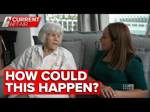 97-year-old left homeless after losing housing department home | A Current Affair