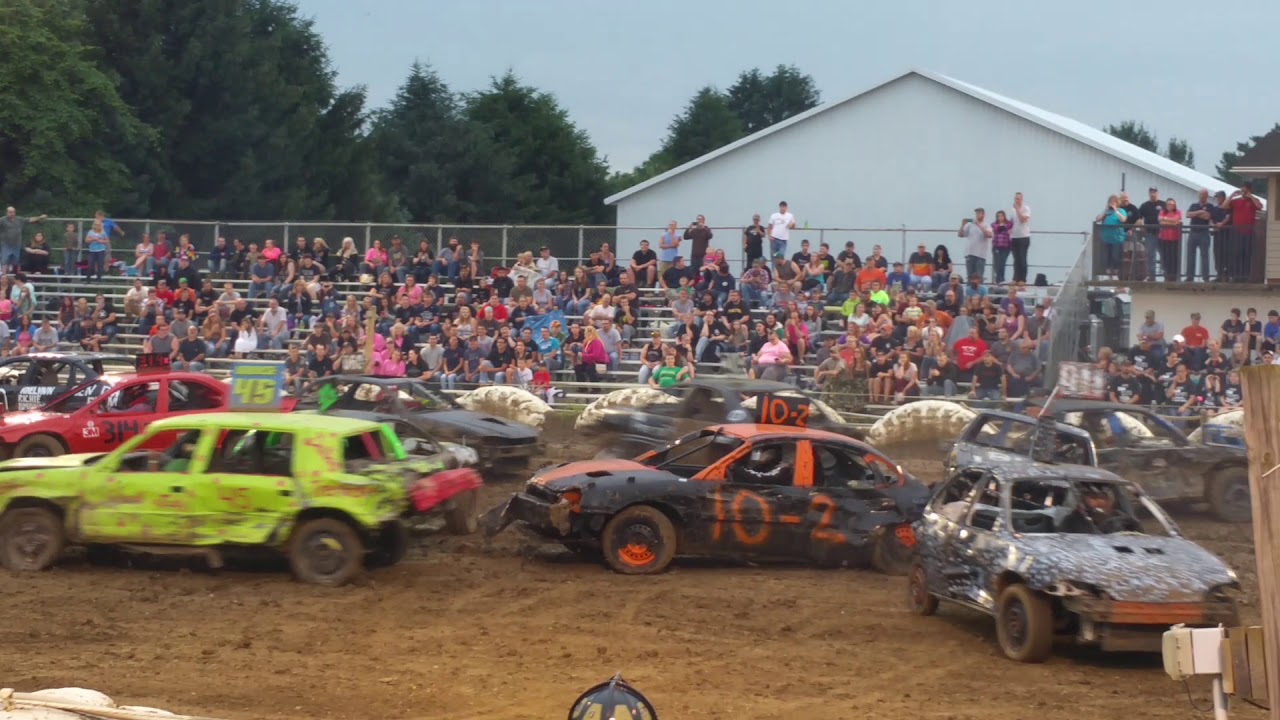 New Alexandria Demolition Derby 06192015 YouTube