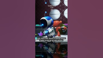 Astro Bot & Teddy’s Dance | Adorable Robo Moves 🎶🤖🐻 #astrobot #funny #dance #shorts #music #song