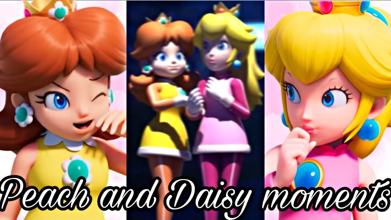 Все моменты с принцессами Дейзи и Пич в видеоиграх