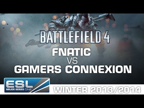 Fnatic vs. Gamers Connexion - Semi Final Map 2 - Cup 1 - EMS One - Battlefield 4