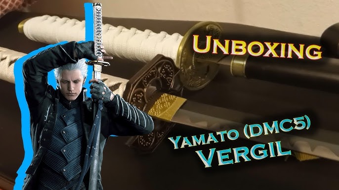 Finally got around to doing a Vergil photoshoot. The Yamato is actually a  real handmade katana! (yes it's sharp) : r/DevilMayCry