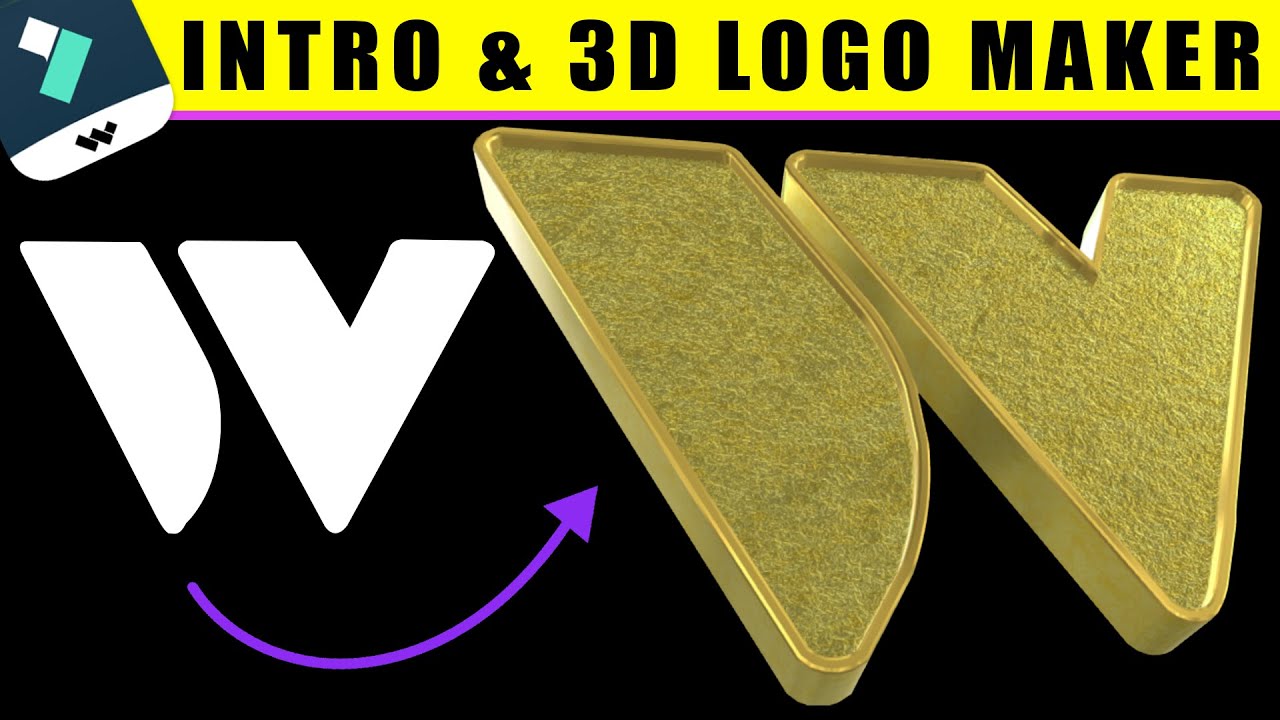 How to Make Intros & 3D Logo Reveals in Filmora 14 (Complete Tutorial ...