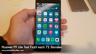 Huawei P9 Lite Test Fazit nach 72 Stunden