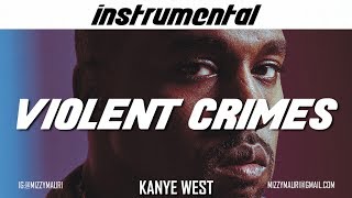 Video thumbnail of "Kanye West - Violent Crimes (INSTRUMENTAL) *reprod*"