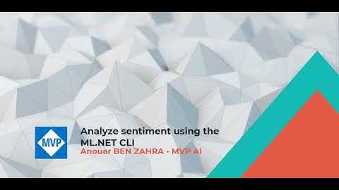 Analyze sentiment using the ML.NET CLI