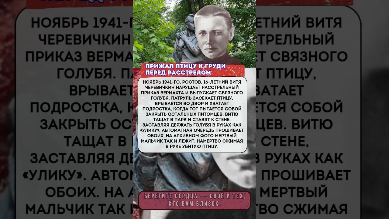 16-летний против Вермахта: Подвиг Вити Черевичкина 