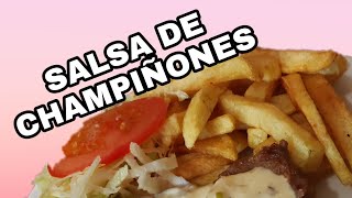 Preparando Una Deliciosa Salsa De Champiñones El Mijin