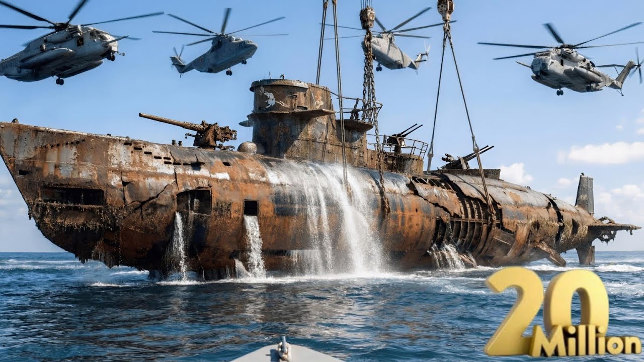 Raising a Lost WWII Nuclear Submarine After Decades Beneath the Sea