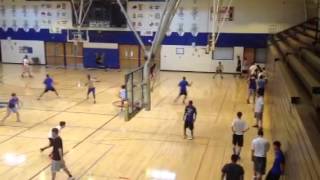 Wheeling High School Basketball Camp 6222013-- Alley Drill