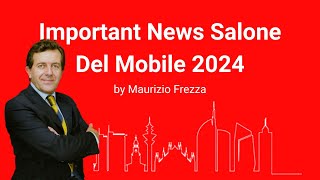 важная информация для Salone del Mobile 2024