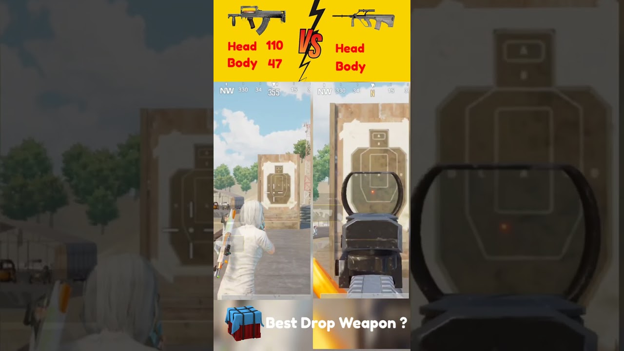 GROZA vs AUG Pubg,Bgmi