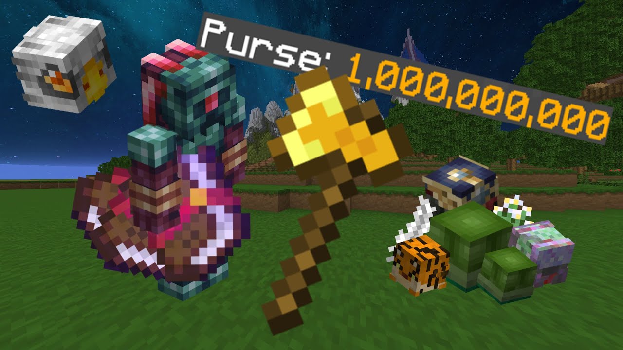 Making absolute BANK in Hypixel Skyblock | Mayor Diana | 550m