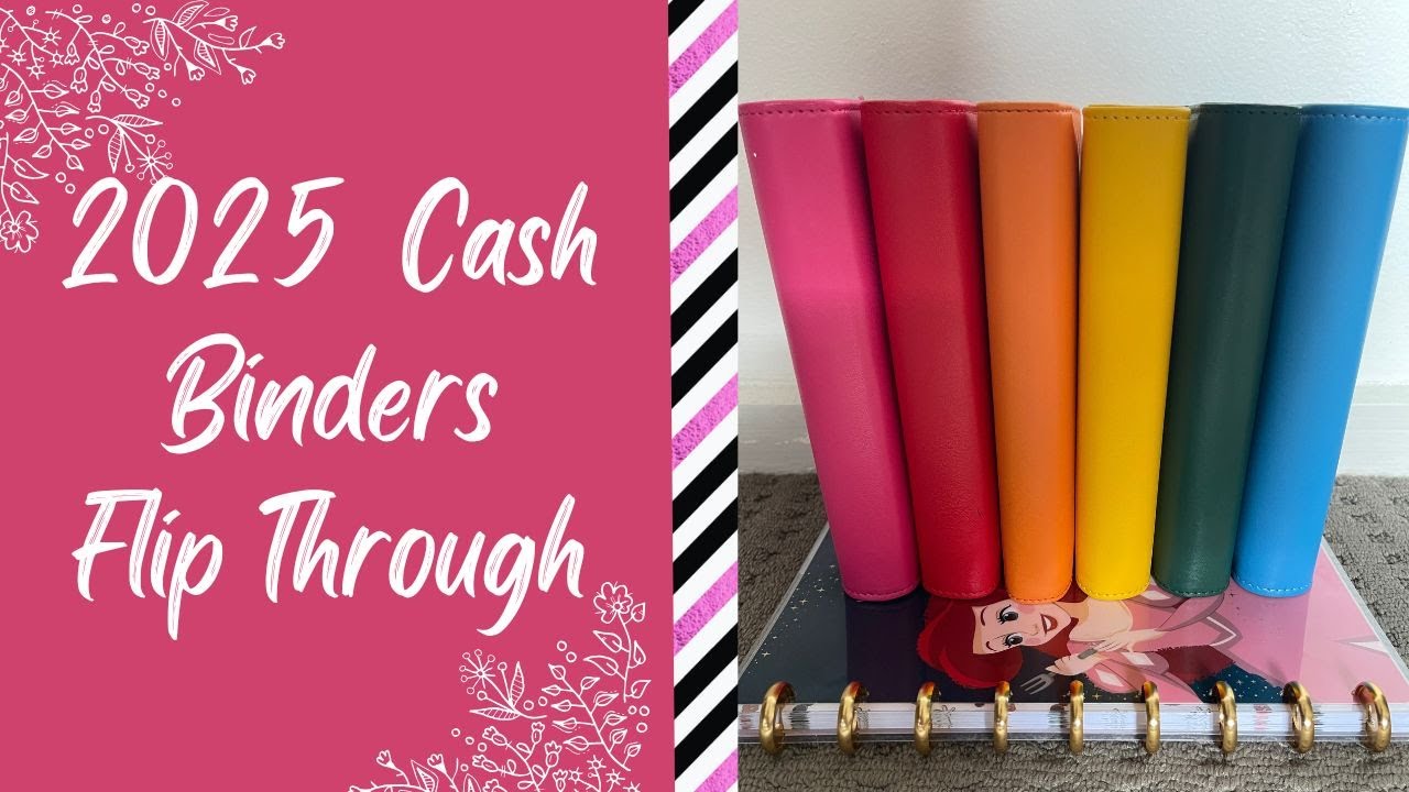 2025 Cash Binders Flip Through 2025 Binder Set Up Cash Binder Flip Maxresdefault