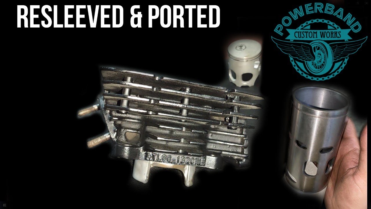 Yamaha RX - Proper Sleeve & Porting work!