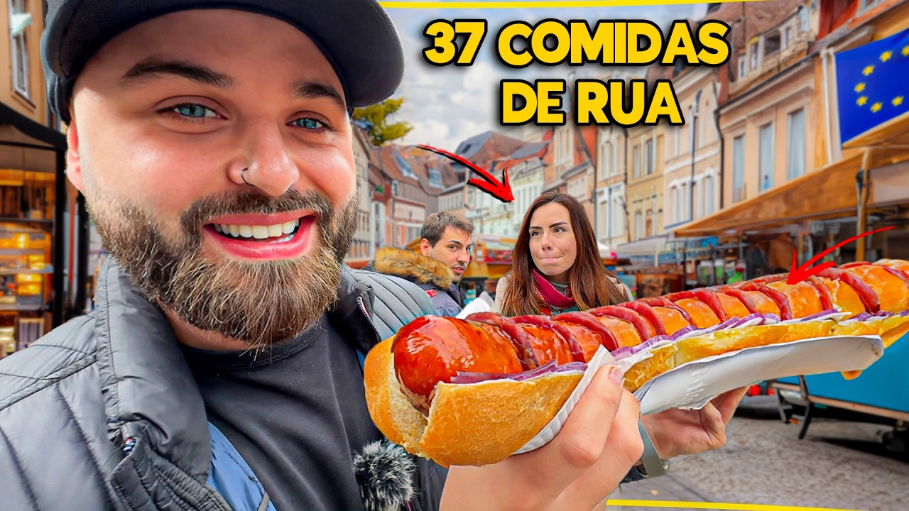 PROVANDO 37 COMIDAS DE RUA NA EUROPA: PIORES E MELHORES