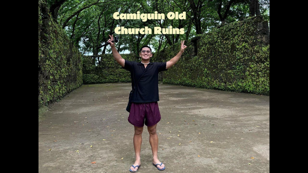 Visiting the Iconic Old Church Ruins of Camiguin Island