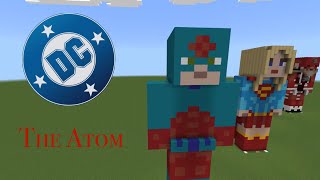 Minecraft The Atom (DC Comics) Statue Tutorial