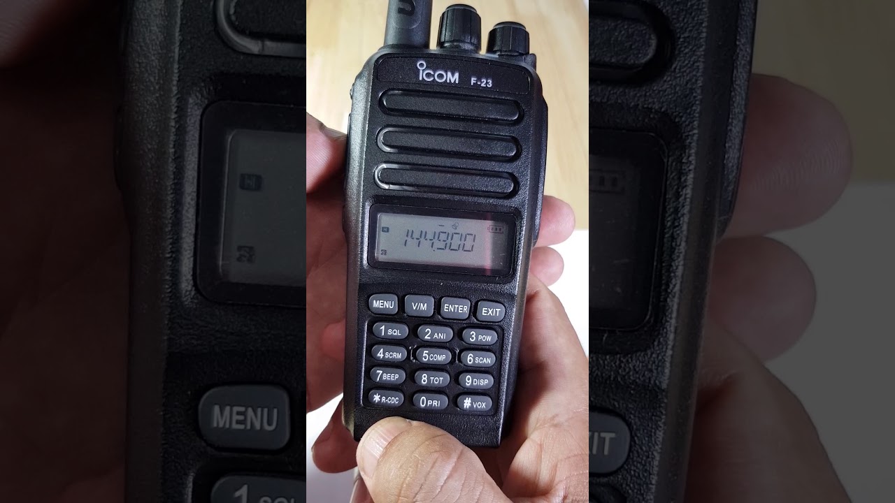 วิธีตั้งรีพีทเตอร์ icom F23 โทร. 081 933 3516