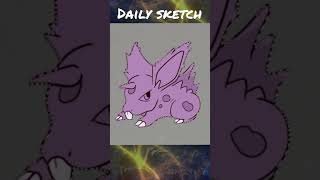 Nidoran pokemon Daily Sketch Nidoran pokemon Daily Sketch