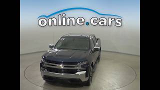 A62492YT Used 2022 Chevrolet Silverado 1500 Blue Truck Test Drive, Review, For Sale