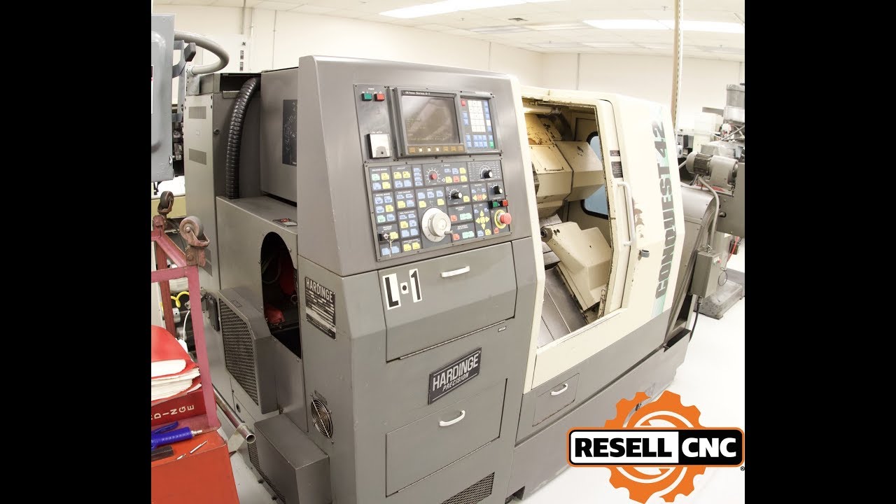 1990 Hardinge Conquest 42 CNC Lathe