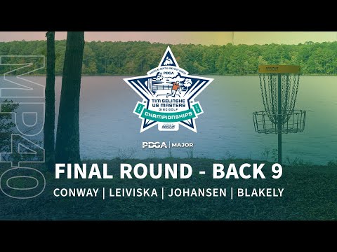2024 PDGA Tim Selinske US Masters DiscGolf Championships | R4B9 | Conway, Leviska, Johansen, Blakely
