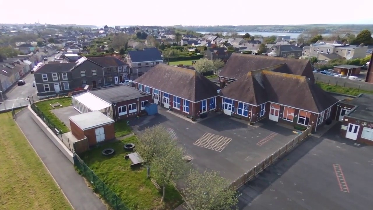 The recently closed St Mary's School Pembroke Dock 6/5/2019
