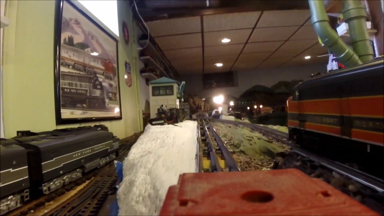 Basement Train Layout YouTube