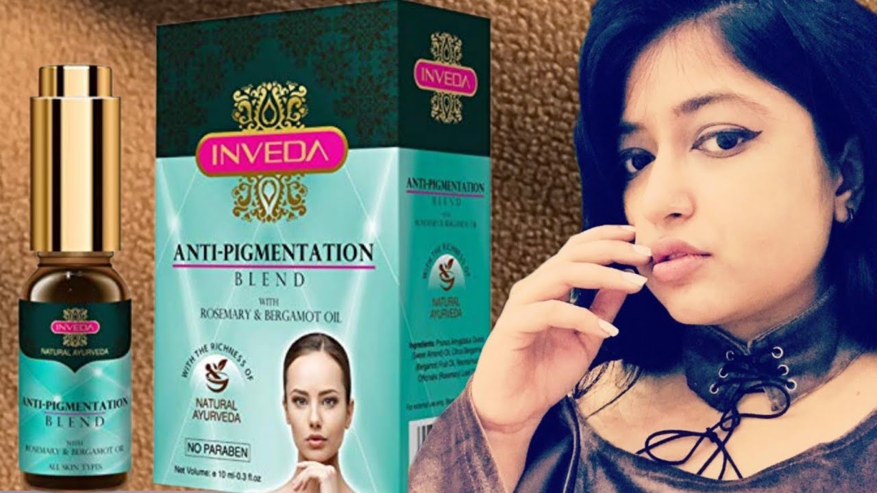 INVEDA ANTI PIGMENTATION BLEND WITH ROSEMARY & BERGAMOT OIL | rutuma