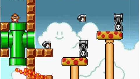 Super Mario flash! level editor stage 1