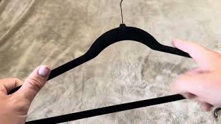 Amazon Basics Velvet Hanger Vs Heshberg Hanger