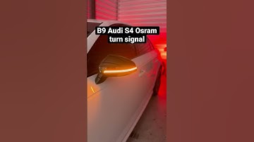 Audi S4 Osram turn signal
