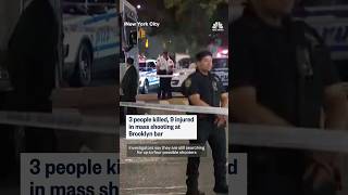 3 people killed, 9 injured in mass shooting at Brooklyn bar