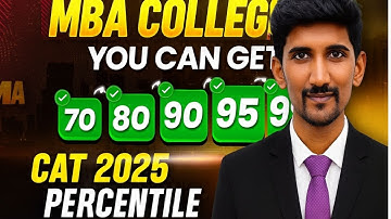 CAT 2025: Check Which Top Colleges You Can Get Into With 70 to 99+%ile 🤔| Top MBA Colleges Cut-offs