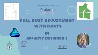 Full Bust Adjustment in Affinity Designer 2
