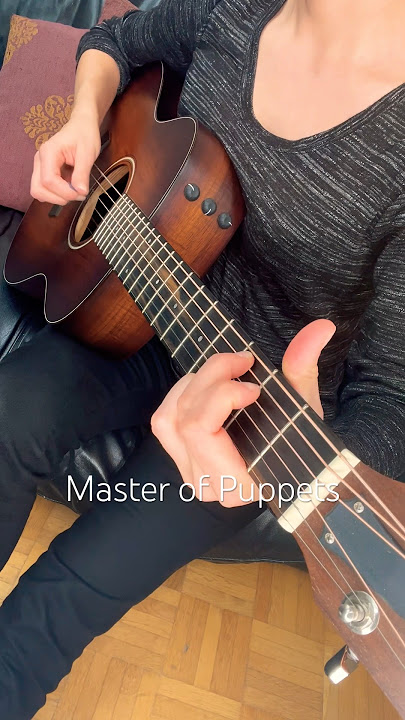 Master of Puppets interlude (Metallica) - Clean guitar 🎸 #metallicacover #guitar #arpeggios