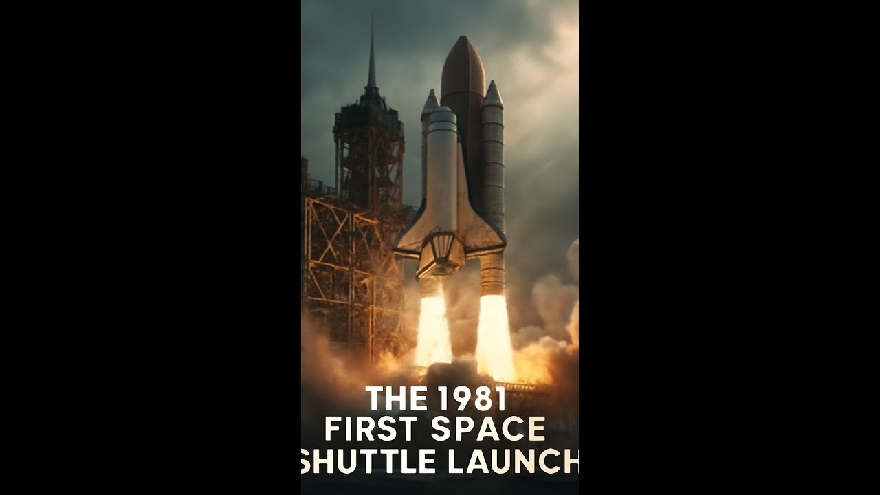 The 1981 First Space Shuttle Launch #Space - YouTube