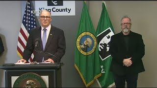 Inslee briefs public on statewide shutdown of bars, restaurants