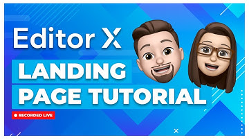 How to build a responsive landing page - Editor X Tutorial