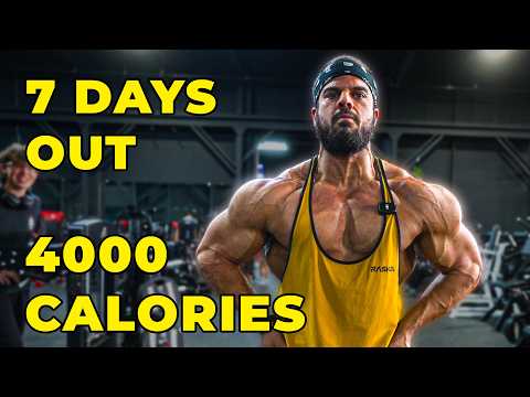 My Peak Week Day 1 Routine | Full Day of Eating 4000 Calories