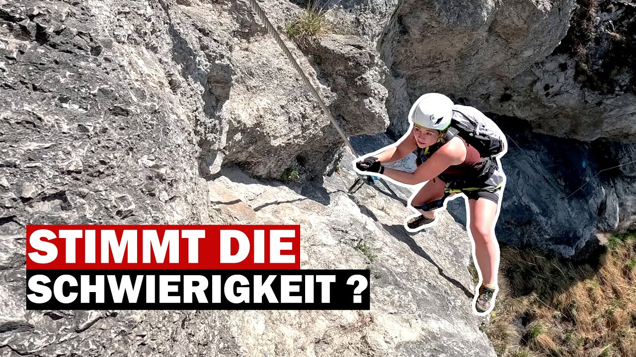 zu leicht bewertet? Klettersteig Reintaler See in Tirol