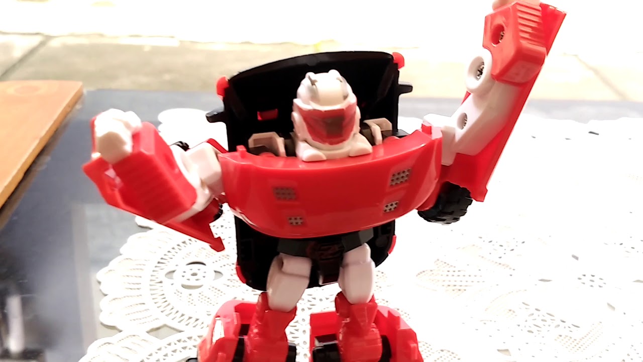 Tobot Mobil  Merah Berubah  Robot  YouTube