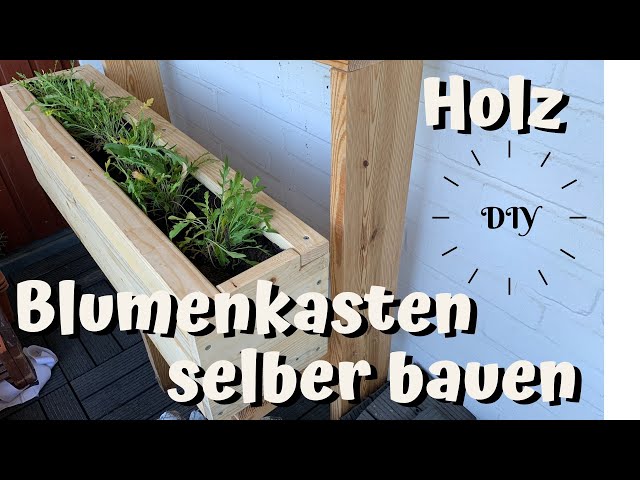 baur blumenkasten Blumenkasten Lärche Natur inkl. Stoffeinsatz - fertig montiert
