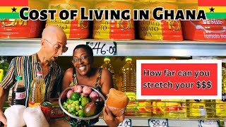 Living on a budget in Ghana #diaspora #ghana #costofliving - Ep 71