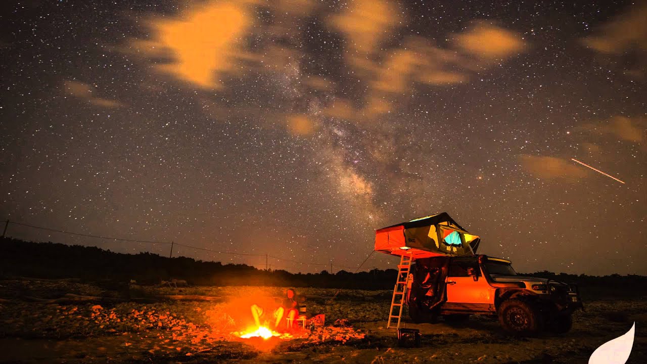 Camping under the stars YouTube